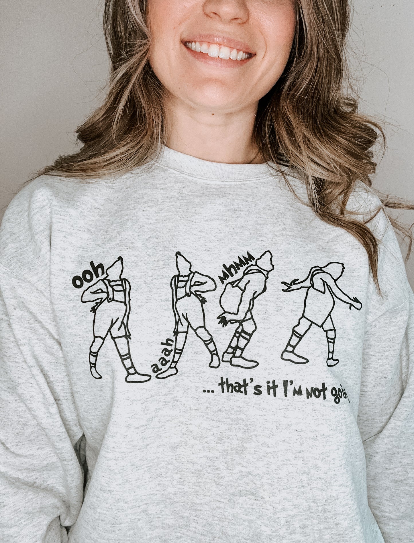 …I’m not going Crewneck